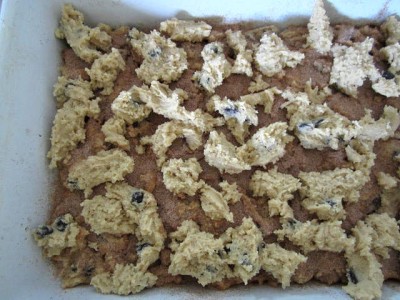 Chocolate Chip Snickerdoodle Blondies 7