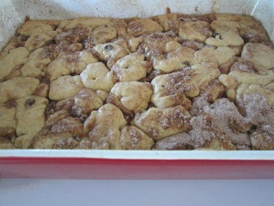 Chocolate Chip Snickerdoodle Blondies 8